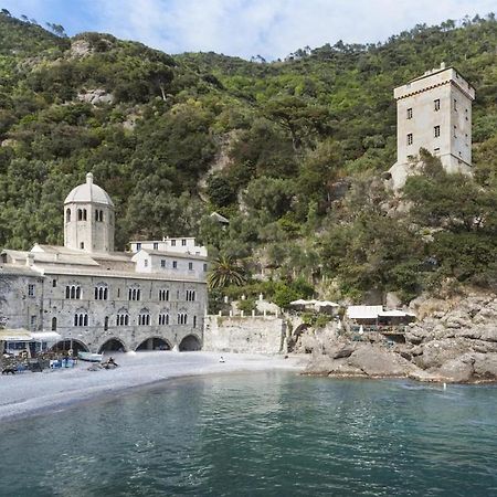 Sea View Apartment With Private Garden Camogli Kültér fotó