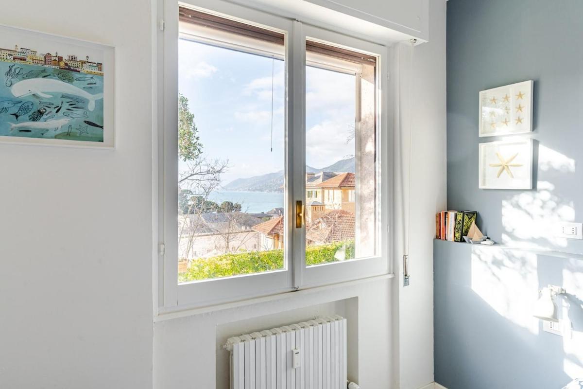 Sea View Apartment With Private Garden Camogli Kültér fotó